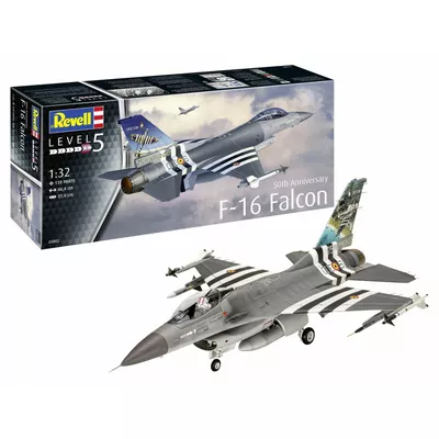 Revell Model plastikowy Samolot 50TH Anniversary F-16 Falcon 1/32