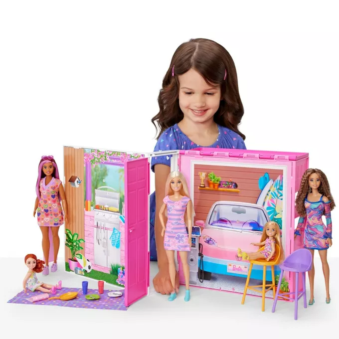 Mattel Zestaw Lalka Barbie Przytulny domek