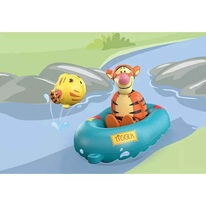Playmobil Zestaw z figurkami 1.2.3 Disney 71414 Tygrys i wycieczka