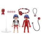 Playmobil Zestaw z figurkami Miraculum 71336 Marinette &amp; Biedronka