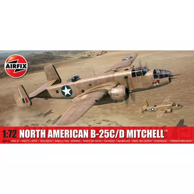 Airfix Model do sklejania North American B-25C/D Mitchell 1/72