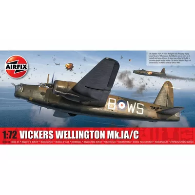 Airfix Model plastikowy Vickers Wellington Mk.IA/C 1/72
