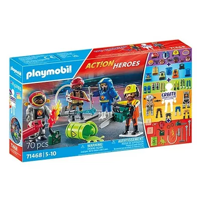 Playmobil Zestaw figurek Action Heroes 71468 My Figures: Straż pożarna