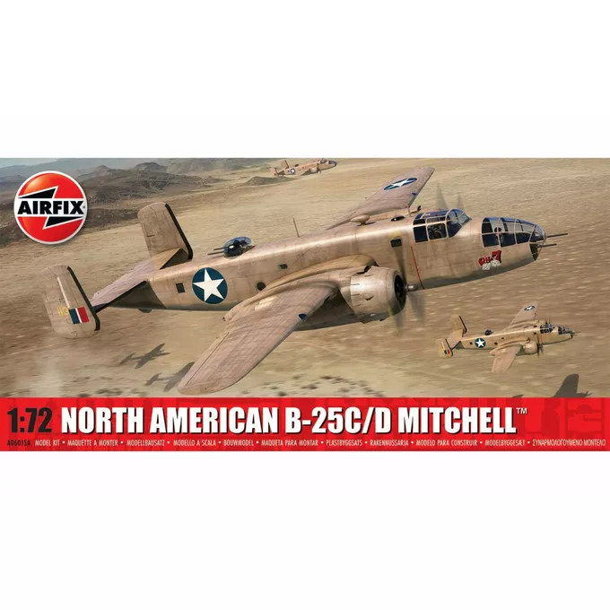 Airfix Model do sklejania North American B-25C/D Mitchell 1/72