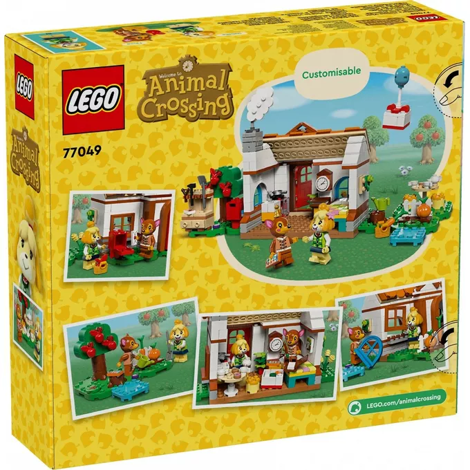 LEGO Klocki Animal Crossing 77049 Odwiedziny Isabelle