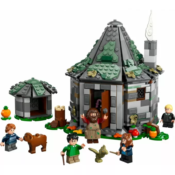 LEGO Klocki Harry Potter 76428 Chatka Hagrida: niespodziewana wizyta