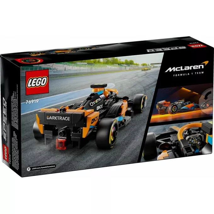 LEGO Klocki Speed Champions 76919 Samochód wyścigowy McLaren Formula 1 wersja 2023