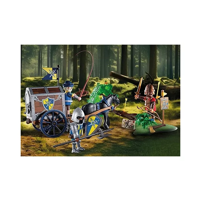 Playmobil Zestaw figurek Novelmore 71484 Napad na wóz transportowy