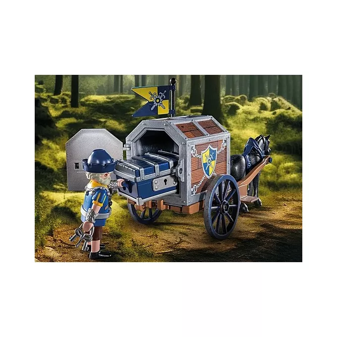 Playmobil Zestaw figurek Novelmore 71484 Napad na wóz transportowy