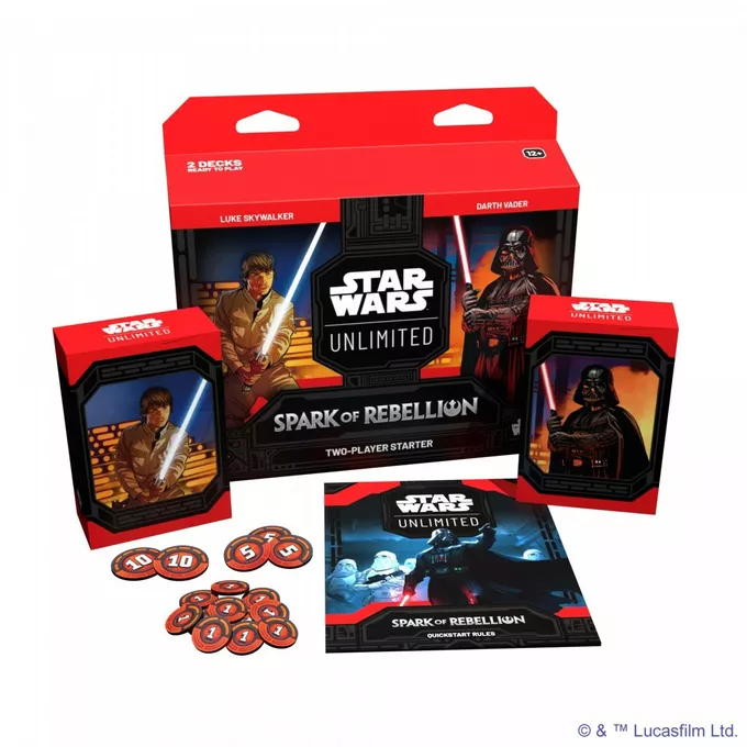 Rebel Gra Star Wars: Unlimited Spark of Rebellion Two-Player Starter wersja angielska