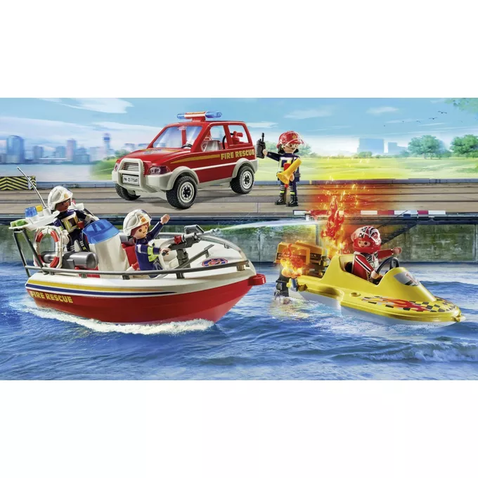 Playmobil Zestaw z figurkami City Action 71569 Akcja straży pożarnej