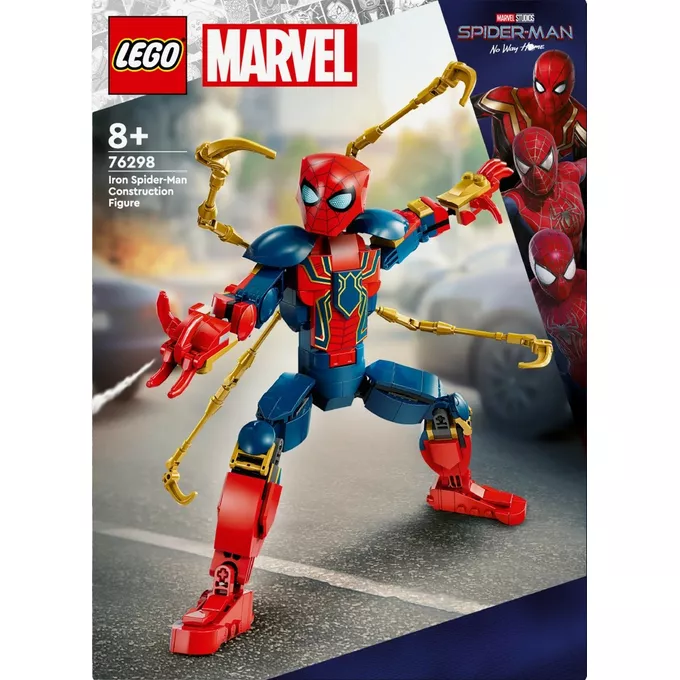 LEGO Klocki Super Heroes 76298 Figurka Iron Spider-Mana