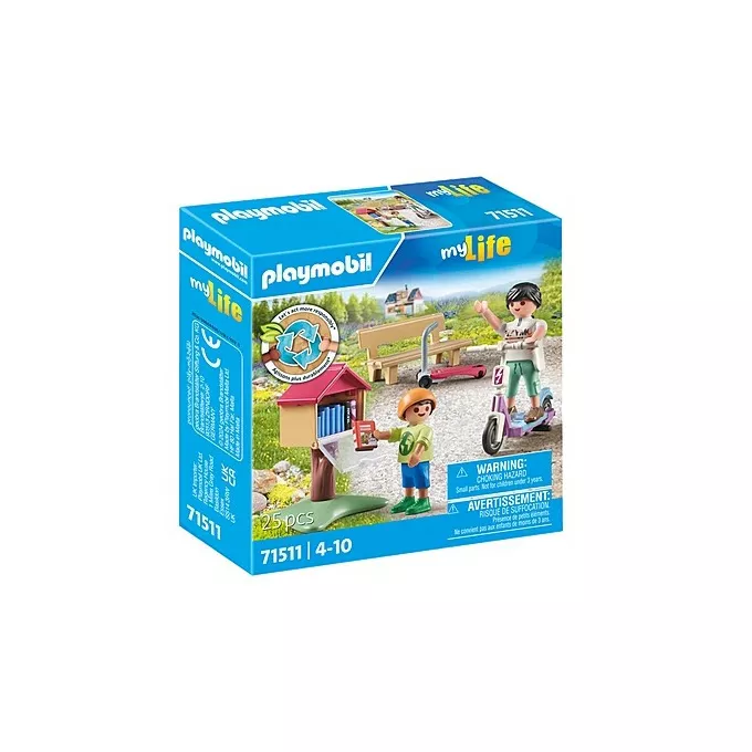 Playmobil Zestaw figurek My Life 71511 Wymiana książek