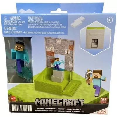 Mattel Zestaw figurek Minecraft Kopalnia diamentów