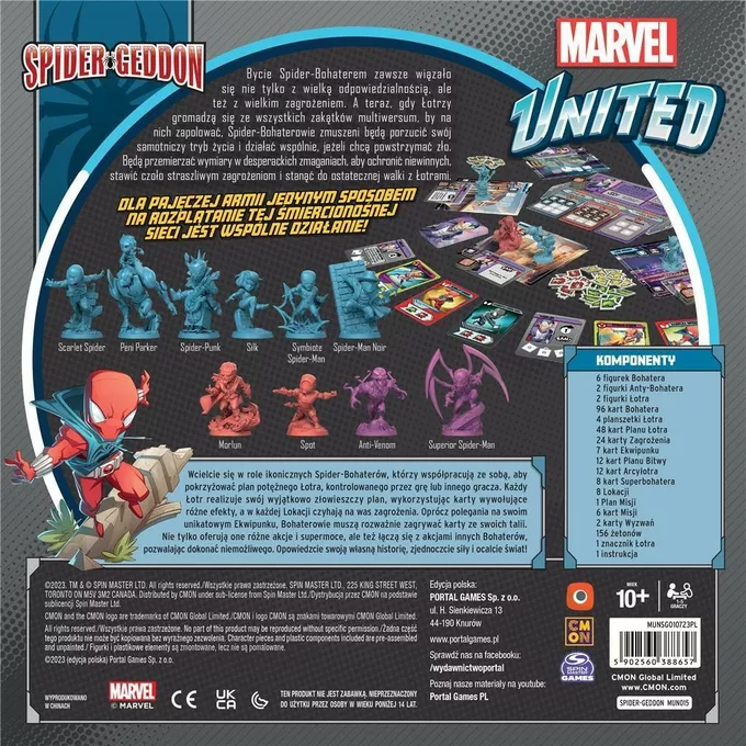 Portal Games Gra Marvel United Spider Geddon