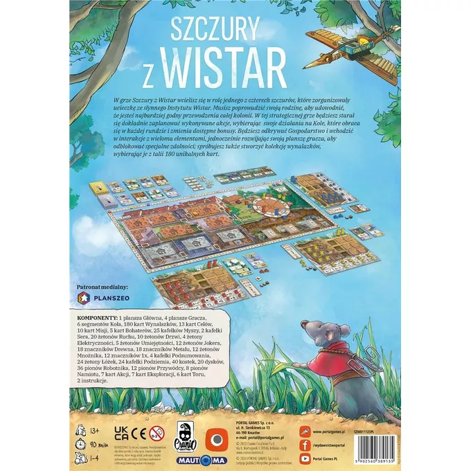 Portal Games Gra Szczury z Wistar