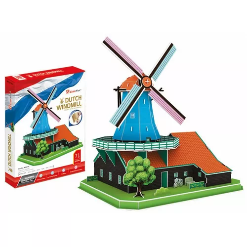 Cubic Fun Puzzle 3D Wiatrak Holenderski Zestaw XL