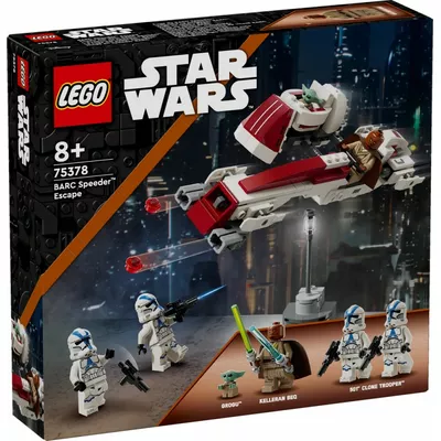 LEGO Klocki Star Wars 75378 Ucieczka na śmigaczu BARC