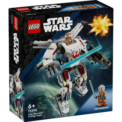 LEGO Klocki Star Wars 75390 Mech X-Wing Lukea Skywalkera