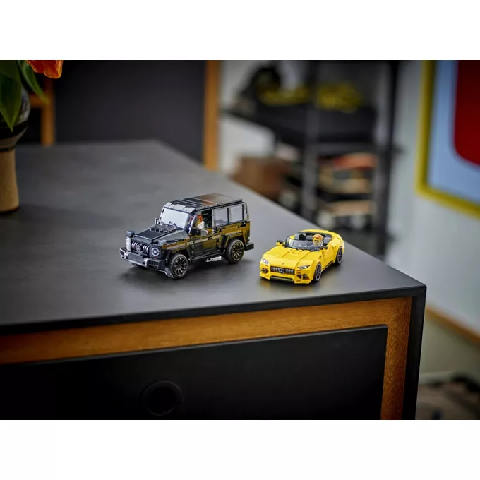 LEGO Klocki Speed Champions 76924 Mercedes-AMG G 63 i Mercedes-AMG SL 63