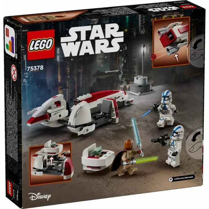 LEGO Klocki Star Wars 75378 Ucieczka na śmigaczu BARC