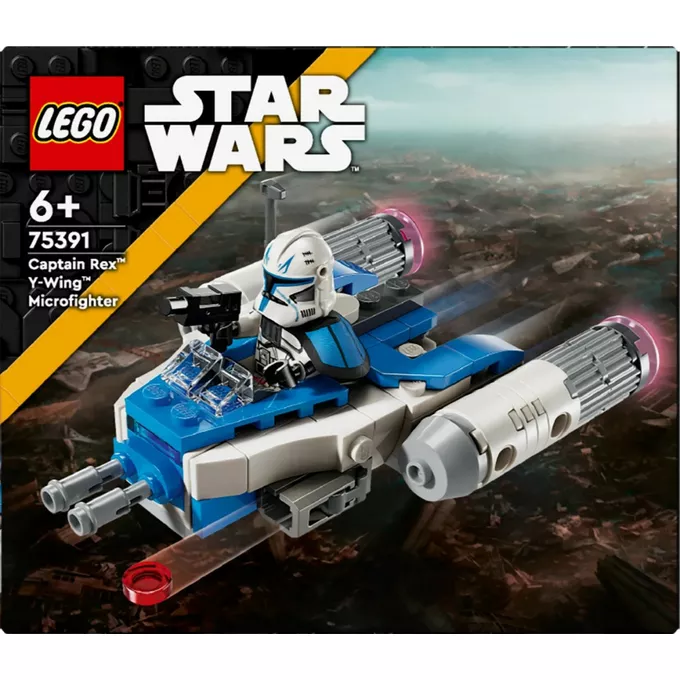 LEGO Klocki Star Wars 75391 Mikromyśliwiec Y-Wing kapitana Rexa