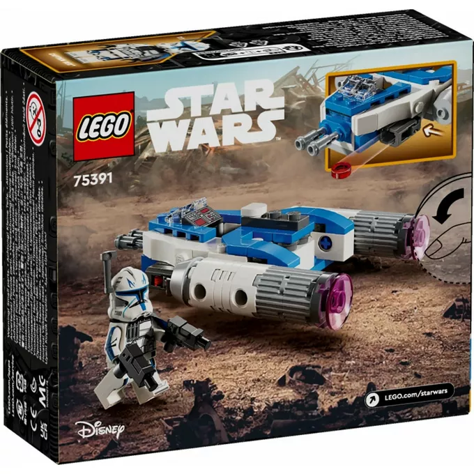 LEGO Klocki Star Wars 75391 Mikromyśliwiec Y-Wing kapitana Rexa
