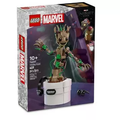 LEGO Klocki Marvel Super Heroes 76297 Tańczący Groot