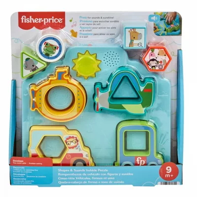 Fisher Price Układanka Pojazdy i kształty