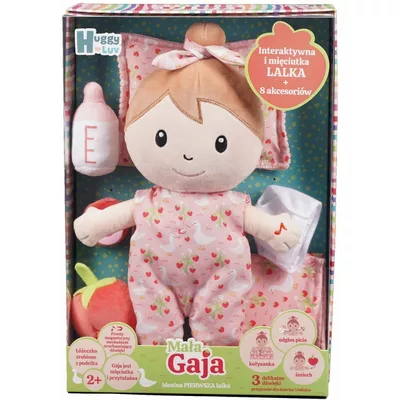 Tm Toys Lalka interaktywna Huggy Luv Gaia + akcesoria