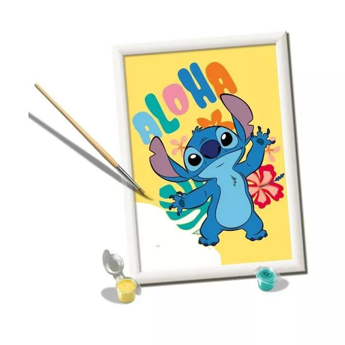 Ravensburger Polska Obraz Malowanie po numerach CreArt dla dzieci Stitch