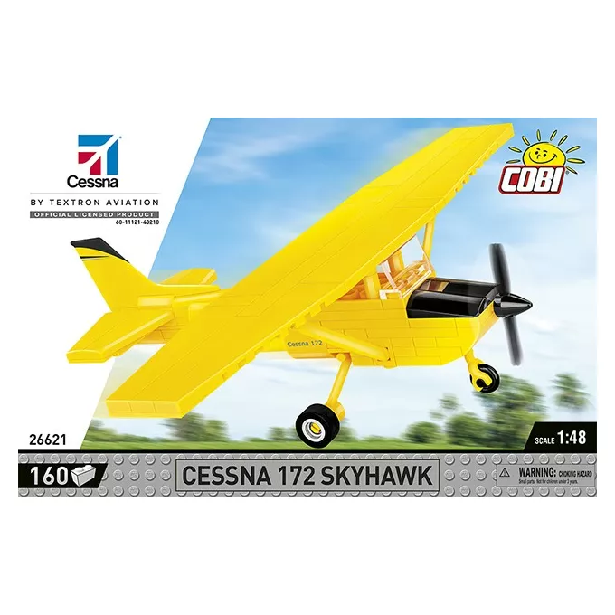 Cobi Klocki Klocki Cessna 172 Skyhawk 160 klocków żółty