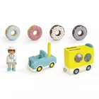 Playmobil Zestaw z figurkami Junior 71702 Szalony Donut Truck z funkcją układania i sortowania