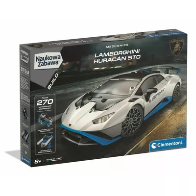 Clementoni Zestaw konstrukcyjny Laboratorium mechaniki Lamborghini Hurican