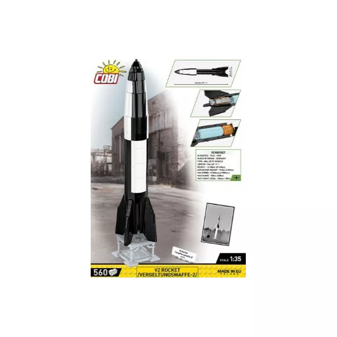 Cobi Klocki Klocki Rakieta V2 560 elementów