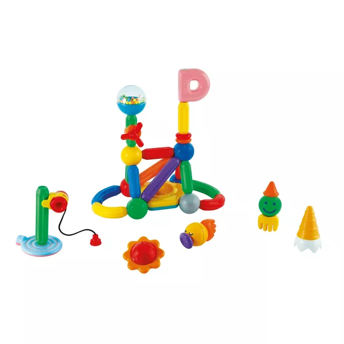 Magformers Klocki magnetyczne Stick-o Zestaw konstrukcyjny 60 elementów