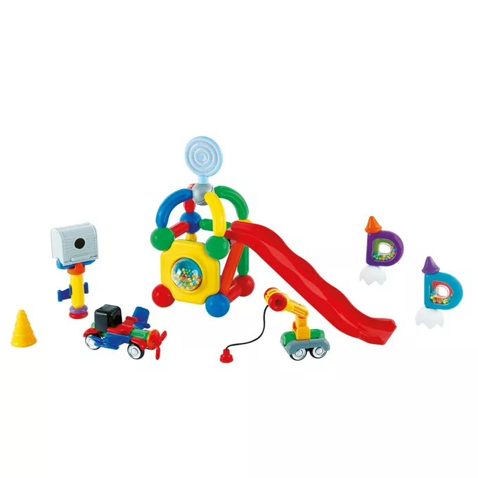 Magformers Klocki magnetyczne Stick-o Zestaw konstrukcyjny 60 elementów