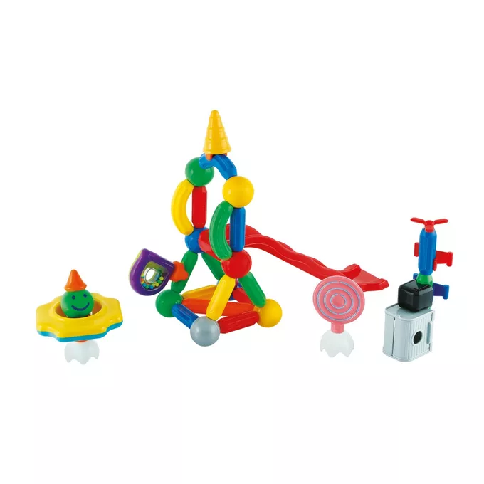 Magformers Klocki magnetyczne Stick-o Zestaw konstrukcyjny 60 elementów