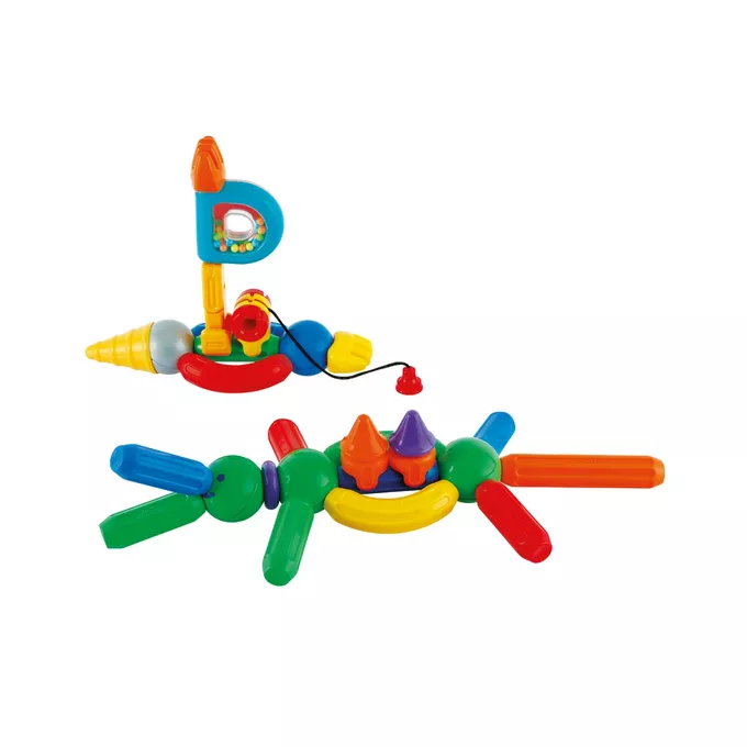 Magformers Klocki magnetyczne Stick-o Zestaw konstrukcyjny 60 elementów