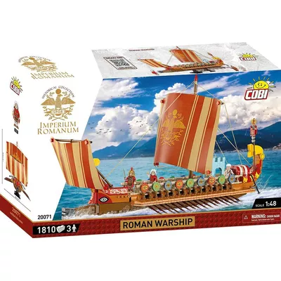 Cobi Klocki Klocki Imperium Romanum - Okręt wojenny 1810 klocków