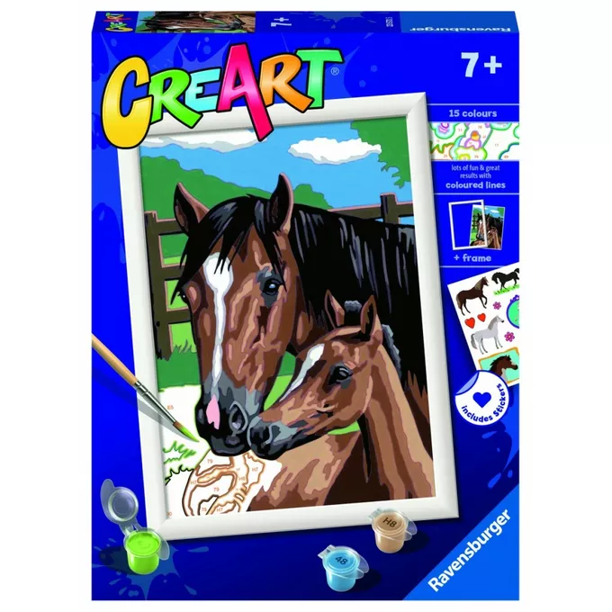 Ravensburger Polska Malowanka CreArt Konie