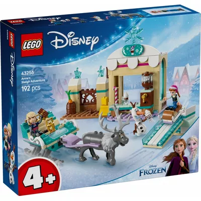 LEGO Klocki Disney 43256 Przygoda na sankach Anny
