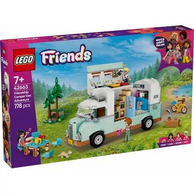 LEGO Klocki Friends 42663 Przygoda w kamperze przyjaciół