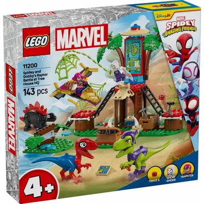 LEGO Klocki SPIDEY 11200 Bitwa Spidey'ego i Gobby'ego przy domku na drzewie