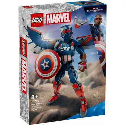 LEGO Klocki Super Heroes 76296 Figurka nowego Kapitana Ameryki