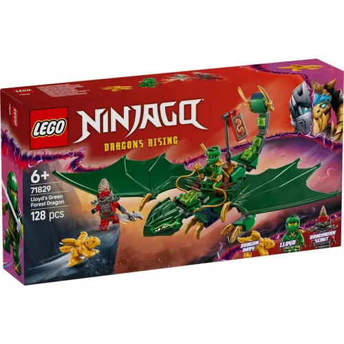 LEGO Klocki Ninjago 71829 Zielony leśny smok Lloyda