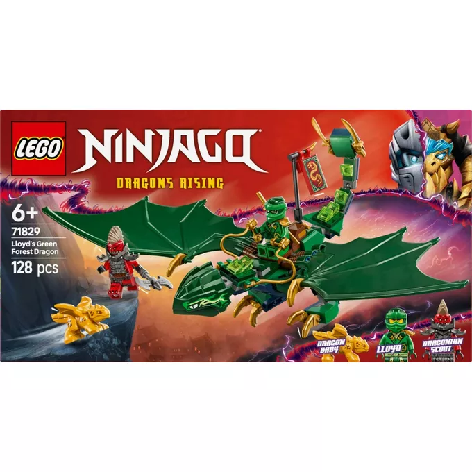 LEGO Klocki Ninjago 71829 Zielony leśny smok Lloyda