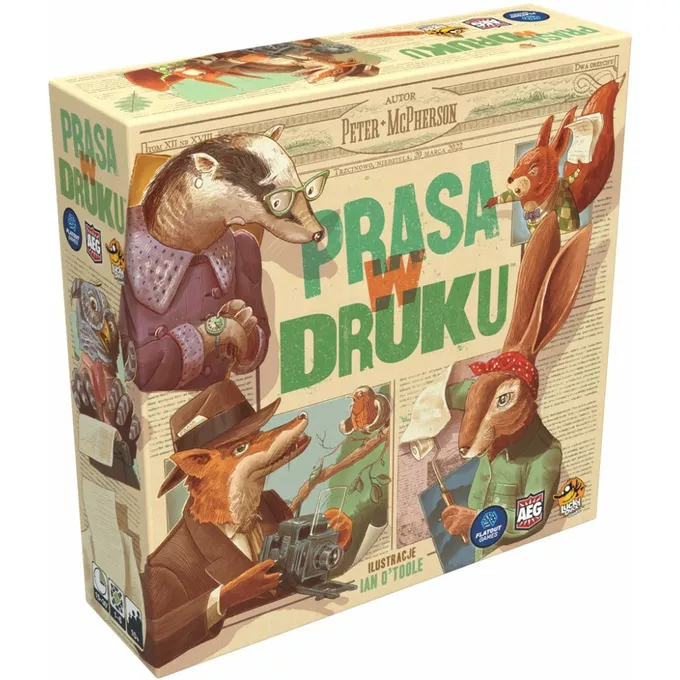 Lucky Duck Games Gra Prasa w druku