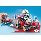 Playmobil Action Heroes 71825 Quad straży pożarnej w akcji