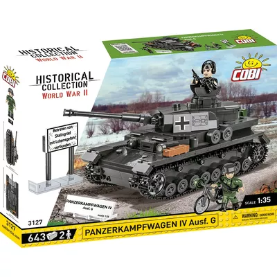 Cobi Klocki Klocki Panzerkampfwagen IV Ausf. G 643 klocków